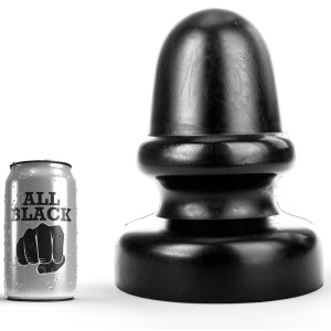 All Black Plug Anal 23 Cm