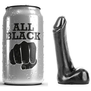 All Black Dildo 9 Cm