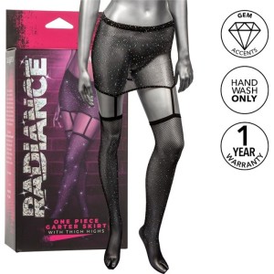 Calexotics Radiance Garter Skirt Thigh Highs