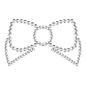 Bijoux Mimi Bow Silver Nipple Covers