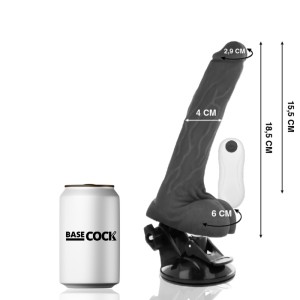 Basecock Realistic Articulable Remote Control Black 18.5 Cm -o- 4 Cm