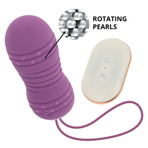Ohmama Remote Control Rotating Egg 7 Patterns Purple