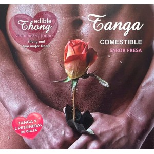 Hotflowers Mens Thong+ 2 Strawberry Wafer Nipple /es/pt/en/fr/it/