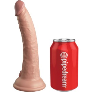 King Cock Elite Realistic Silicone Dildo 17.8 Cm