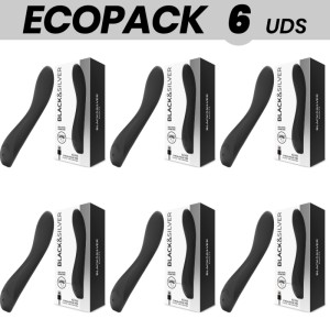 Ecopack 6 Units Black&silver Kean Vibrator Touch Control