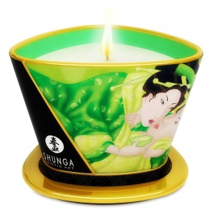 Shunga Mini Caress By Candelight Massage Candle T Green 170 Ml