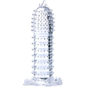 Baile Penis Sheath With Transparent Stimulating Points 14 Cm