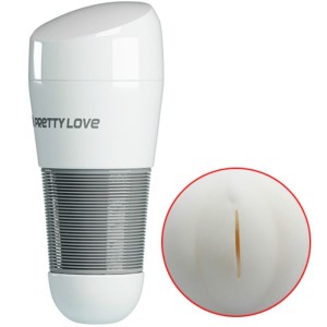 Pretty Love Kitty White Vagina Masturbator 2