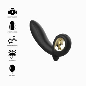 Ibiza Powerful Inflatable Anal/vaginal Vibrator Remote Control
