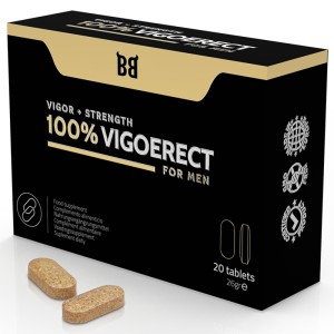 Black Bull 100% Vigoerect Vigor + Strength For Men 20 Tablets