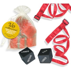 Inedit Kit Bag Organza Ties Red
