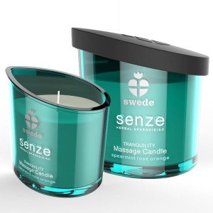 Swede Senze Tranquility Massage Candle Spearmint, Rose, Orange