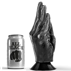 All Black Dildo Fisting 21 Cm