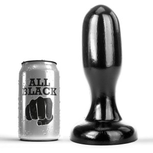 All Black Plug Anal 19,5 Cm