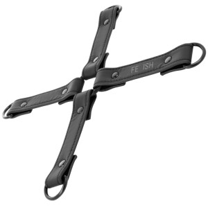 Fetish Submissive Vegan Leather Handcuff Union