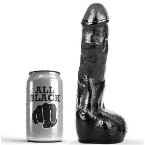 All Black Pene Realistic Anal 20 Cm
