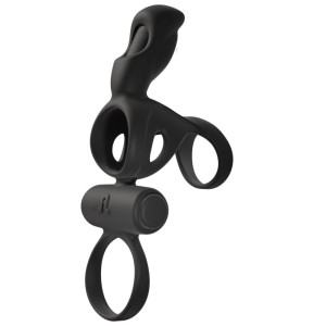 Adrien Lastic Spartacus Ring & Penis Sheath With Vibrator