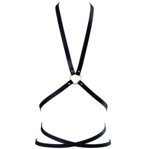 Bijoux Indiscrets Maze Multi-way Harness Black