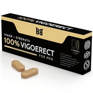 Black Bull 100% Vigoerect Vigor + Strength For Men 4 Tablets