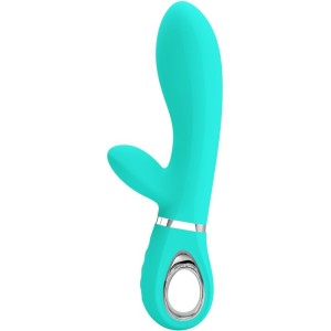 Pretty Love Thomas Multifunction G-spot Vibrator Aqua Green