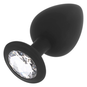 Ohmama Diamond Silicone Anal Plug Size L 9 Cm