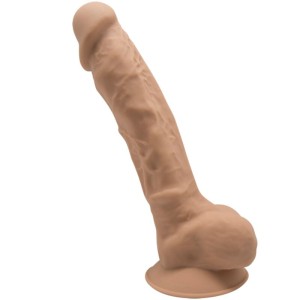 Silexd Model 1 Realistic Penis Premium Silexpan Silicone Caramel 17.5 Cm