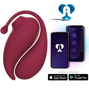 Adrien Lastic Inspiration Clitoris Sucker + Vibrating Egg Red Free App