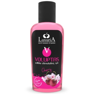 Intimateline Luxuria Voluptas Edible Massage Gel Warming Effect Cherry 100 Ml