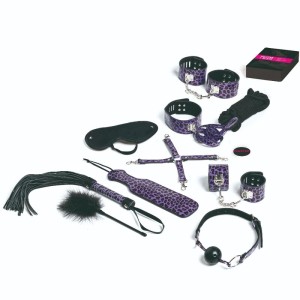 Tease & Please Set 13 Lilac Bondage Accessories