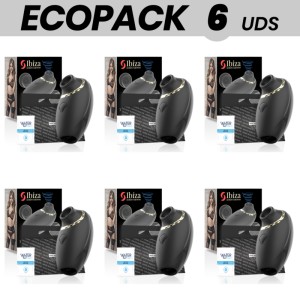 Ecopack 6 Units Ibiza 3 In 1 Sucking, Licking & Pulsing Vibe