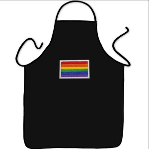 Pride Chef Good Apron With The Lgbt Flag