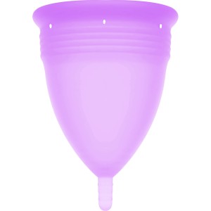 Stercup Fda Silicone Menstrual Cup Violet Size S