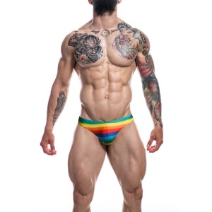 Cut4men Low Rise Brief Rainbow Xl