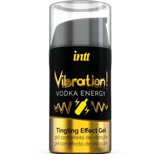 Intt Powerful Intimate Stimulant Liquid Vibrating Gel Vodka 15ml