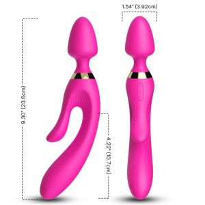 Armony Massager & Vibrator Rabbit Fuchsia