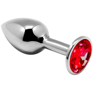 Alive Anal Pleasure Mini Plug Metal Red Size L