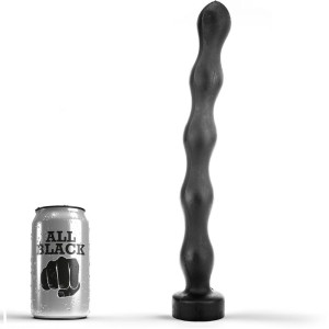 All Black Anal Plug Ball 32 Cm