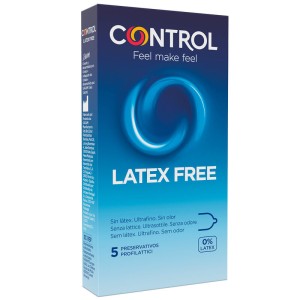 Control Free Sin Latex Condoms 5 Units
