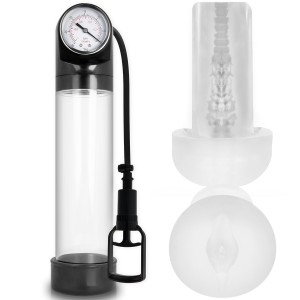 Pump Addicted Rx9 Transparent With Masturbator