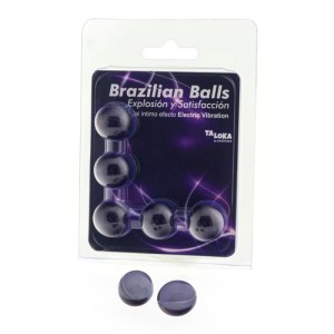Taloka 5 Brazilian Balls Electric Vibrating Effect Exciting Gel