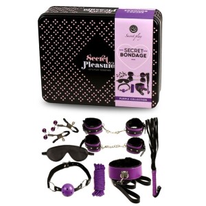 Secretplay Bdsm Set 8pcs Purble /black
