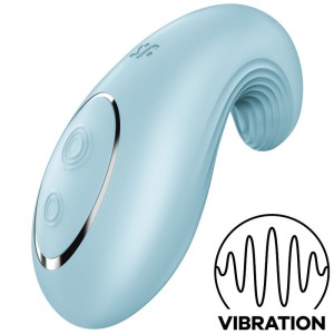 Satisfyer Dipping Delight Lay-on Vibrator Blue