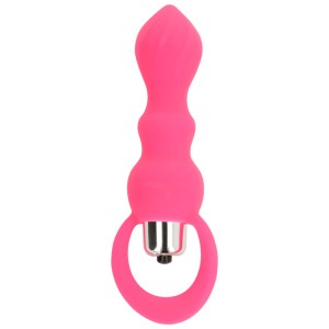 Ohmama Anal Stimulator With Vibration 9 Cm Pink