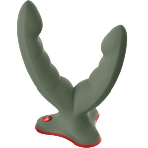 Fun Factory Ryde Double Dildo & Massager Green