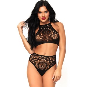 Leg Avenue 2 Pieces Set Top And Panties S/m