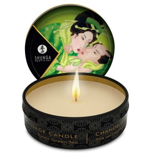 Shunga Mini Caress By Candelight Massage Candle T Green 30 Ml
