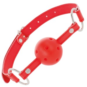 Darkness Red Breathable Gag