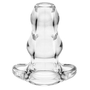 Perfect Fit Double Tunnel Plug L Large Clear