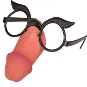 Diablo Picante Dick Shaped Glasses