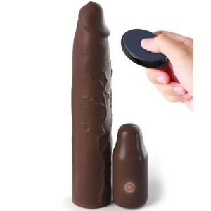 Fantasy X- Tensions Pipedreams Sleeve 22,86 Cm + 7,62 Cm Plug Remote Brown
